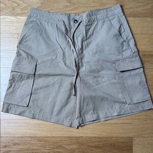 Zara Tan Cargo Shorts